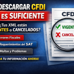 Descargar CFDI no es suficiente cómo validar su estatus y evitar errores