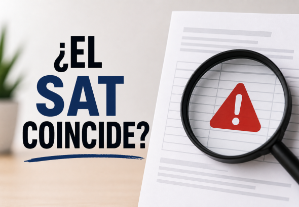 Validación de información fiscal contra el SAT para detectar diferencias en declaraciones