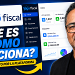 Miniatura de YouTube sobre Siigo Fiscal con el texto "¿Qué es y cómo funciona?", mostrando la interfaz principal de la plataforma con módulos como CFDI, Impuestos, Exportaciones, EFOS, Validaciones y Sincroniza. A la derecha aparece Jorge Abel García y al fondo se observa el panel de control de Siigo Fiscal. Ideal para un curso introductorio sobre el uso de la plataforma fiscal.