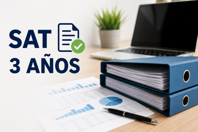 ¿Qué hacer si el SAT te solicita información de hace 3 años La importancia de tener tu información organizada