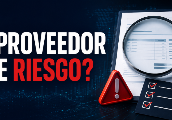 Revisión de un proveedor para identificar posibles riesgos fiscales relacionados con los listados de EFOS.