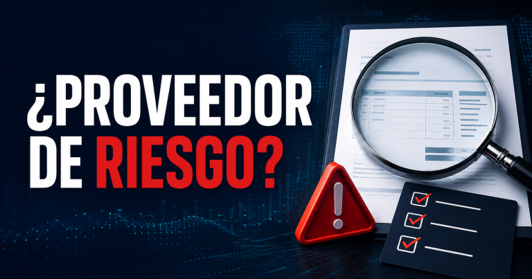 Revisión de un proveedor para identificar posibles riesgos fiscales relacionados con los listados de EFOS.